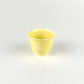 九谷瓷器 茶杯 黄