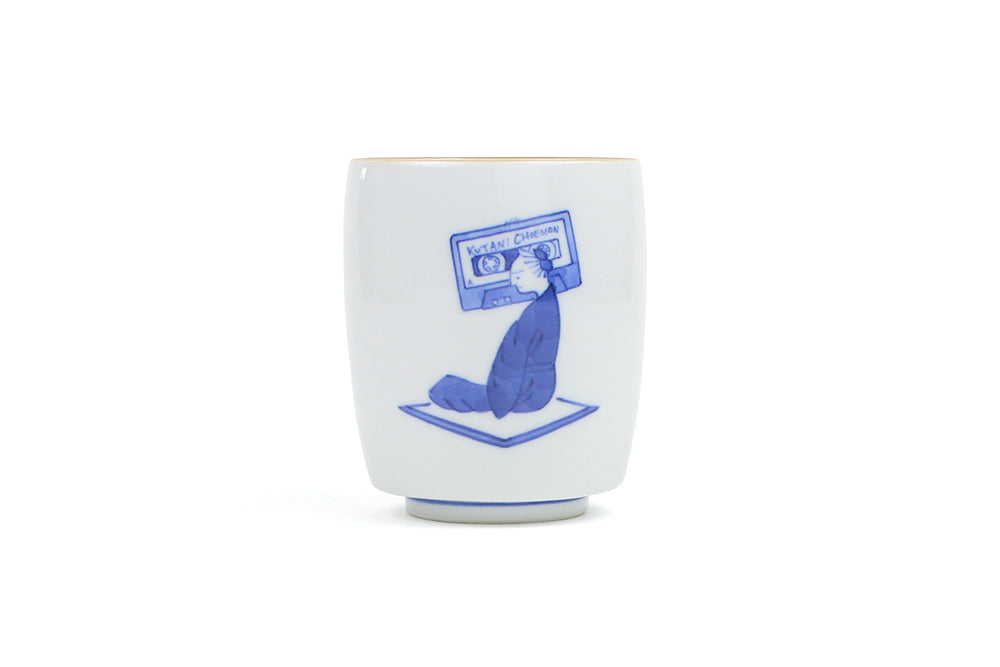 湯呑 笛吹（カセットテープ）＋紅ほうじ茶セット