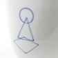 湯呑 笛吹 ○△□ 四角